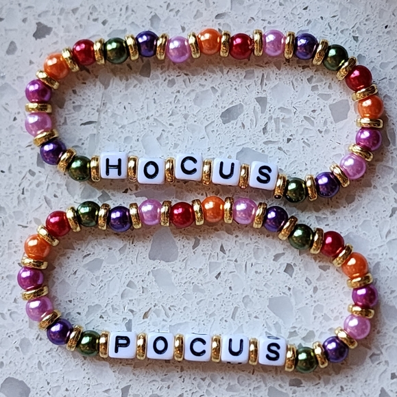 Hocus Pocus Beaded Stretch Bracelets - Picture 4 of 12